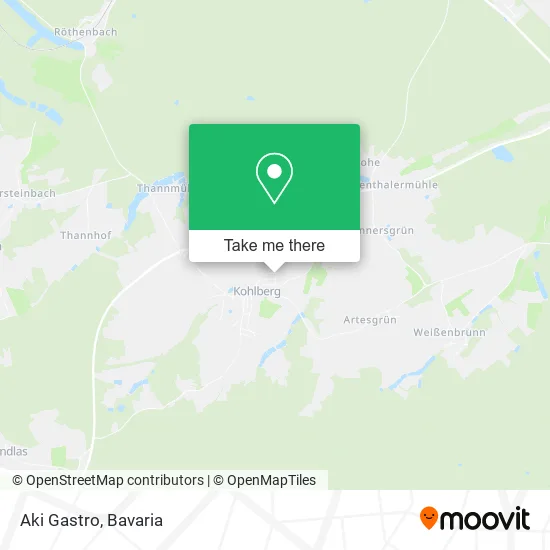 Карта Aki Gastro