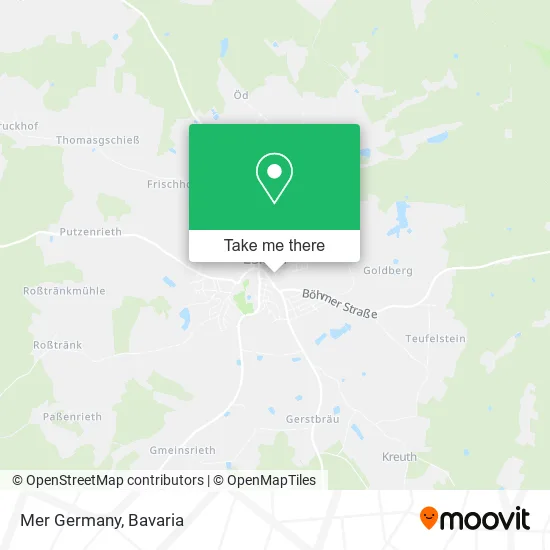 Карта Mer Germany