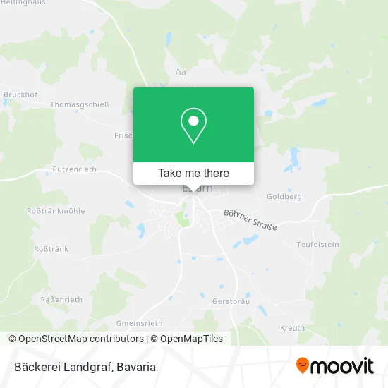 Карта Bäckerei Landgraf