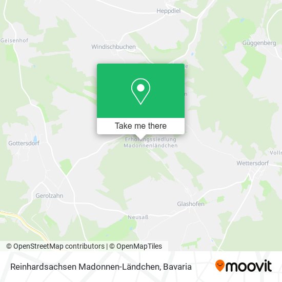 Reinhardsachsen Madonnen-Ländchen map