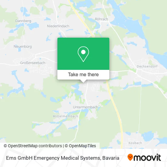 Карта Ems GmbH Emergency Medical Systems