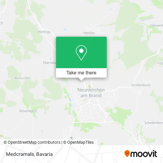 Карта Medcramals