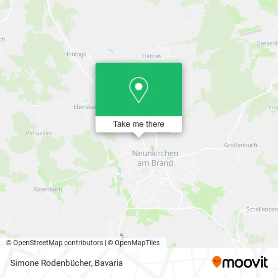 Карта Simone Rodenbücher