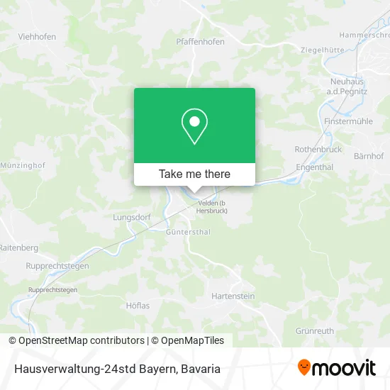 Карта Hausverwaltung-24std Bayern