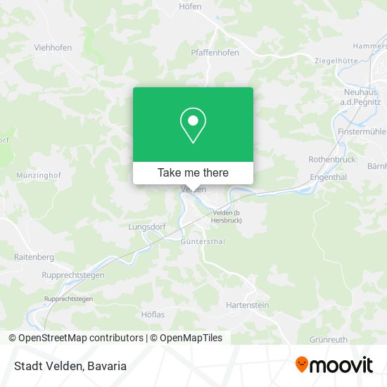 Карта Stadt Velden