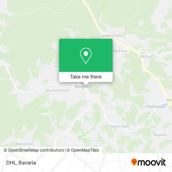 Карта DHL