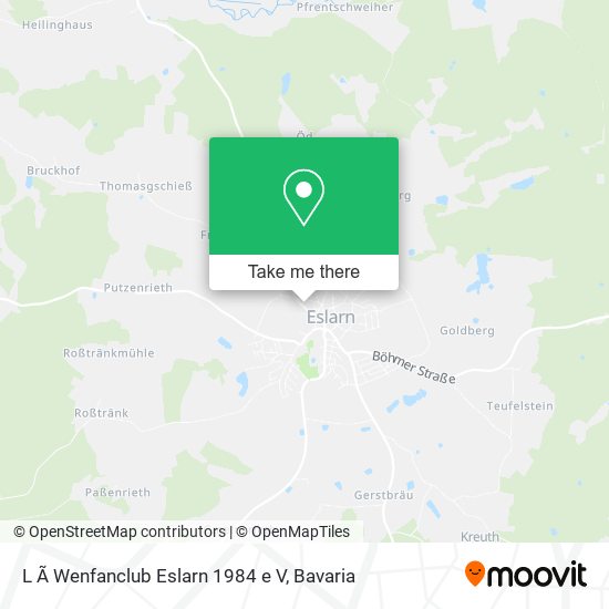 L Ã Wenfanclub Eslarn 1984 e V map