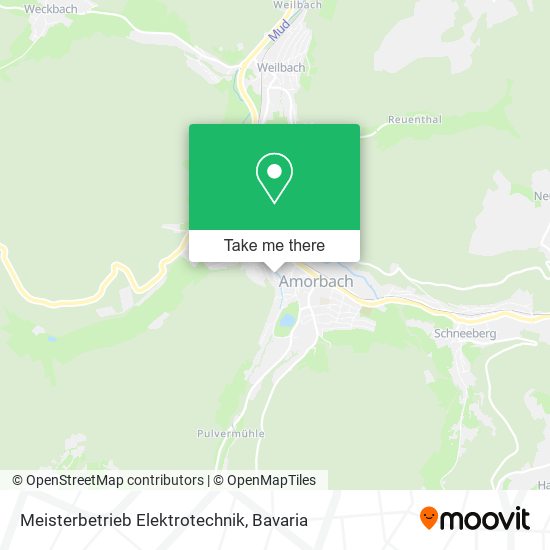 Meisterbetrieb Elektrotechnik map
