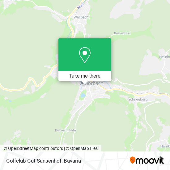 Golfclub Gut Sansenhof map