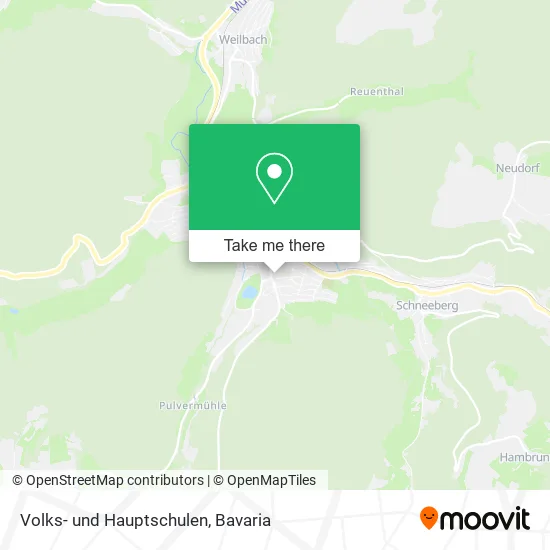 Карта Volks- und Hauptschulen