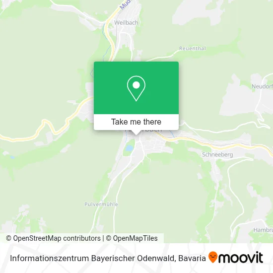 Informationszentrum Bayerischer Odenwald map