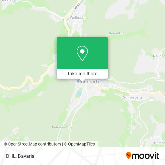 Карта DHL