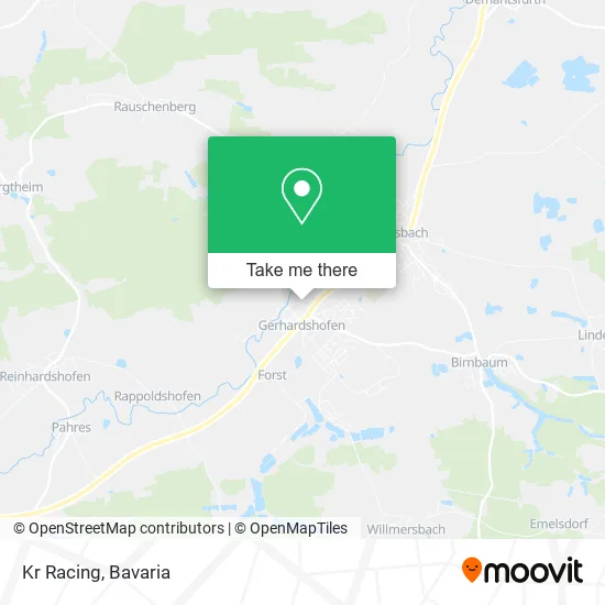 Карта Kr Racing