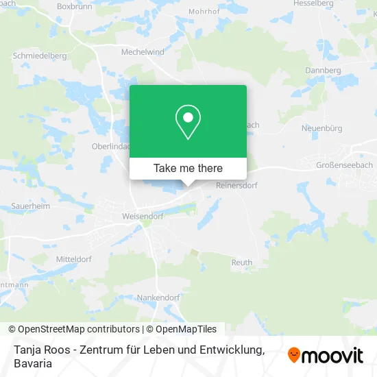Карта Tanja Roos - Zentrum für Leben und Entwicklung
