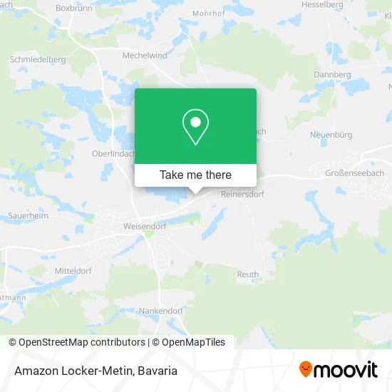Карта Amazon Locker-Metin