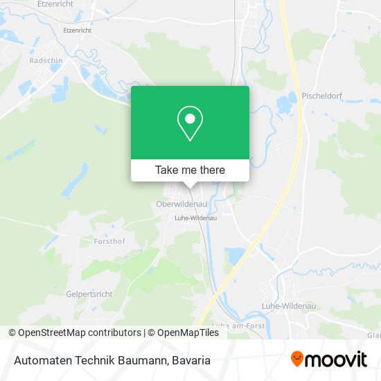 Карта Automaten Technik Baumann