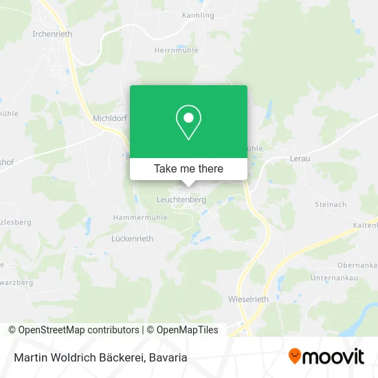 Карта Martin Woldrich Bäckerei