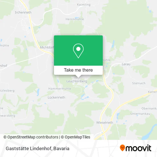 Карта Gaststätte Lindenhof