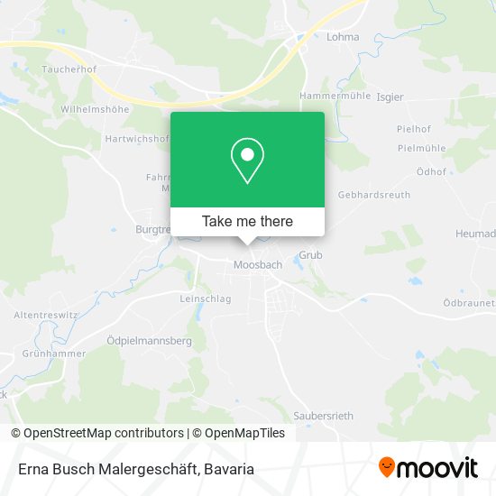 Erna Busch Malergeschäft map