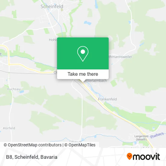 Карта B8, Scheinfeld