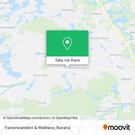 Fastenwandern & Wellness map
