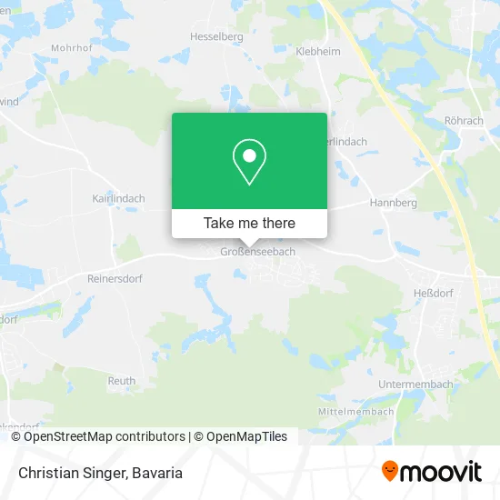 Карта Christian Singer