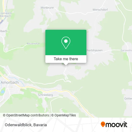 Карта Odenwaldblick