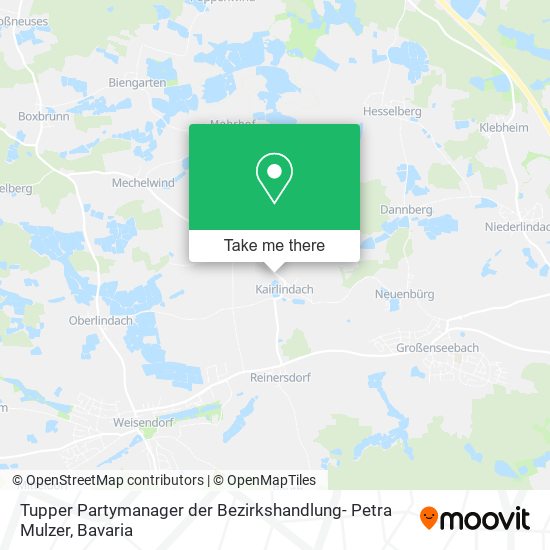 Tupper Partymanager der Bezirkshandlung- Petra Mulzer map