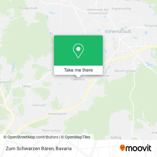 Карта Zum Schwarzen Bären