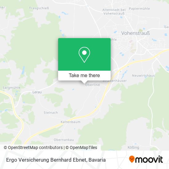 Ergo Versicherung Bernhard Ebnet map