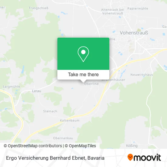 Карта Ergo Versicherung Bernhard Ebnet