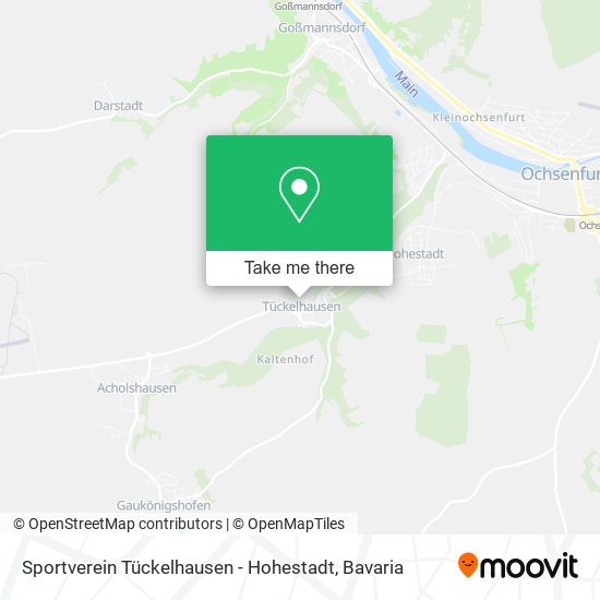 Sportverein Tückelhausen - Hohestadt map