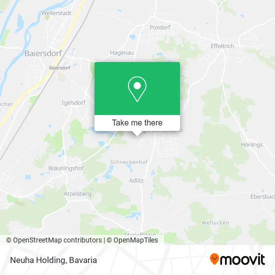 Карта Neuha Holding