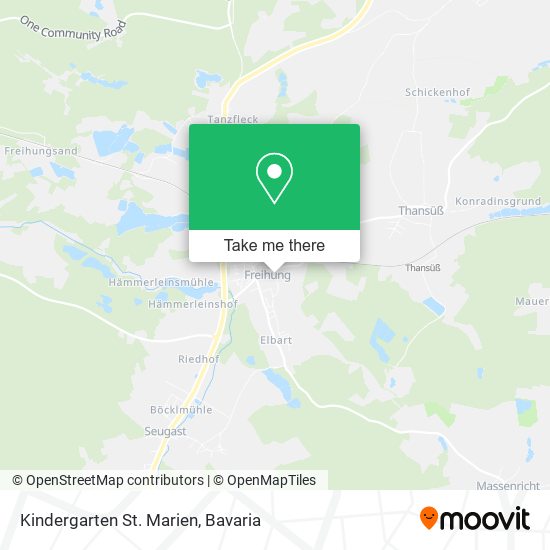 Kindergarten St. Marien map