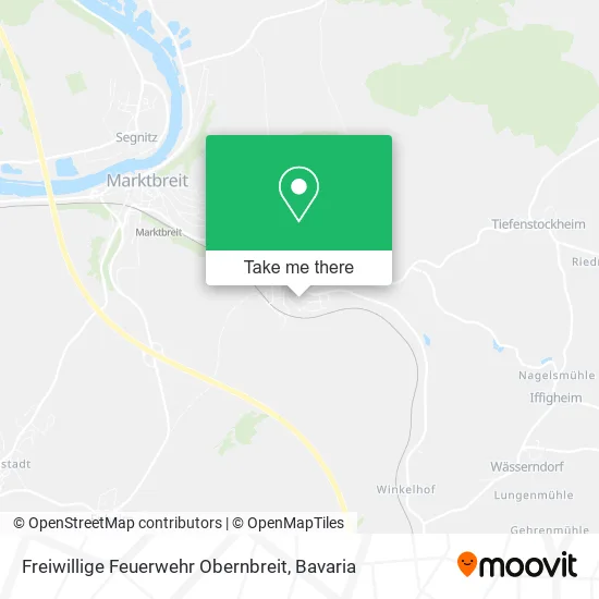Карта Freiwillige Feuerwehr Obernbreit
