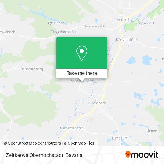 Zeltkerwa Oberhöchstädt map