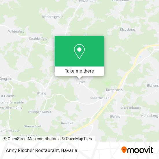 Anny Fischer Restaurant map