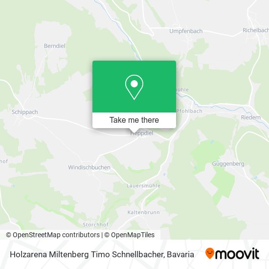 Holzarena Miltenberg Timo Schnellbacher map