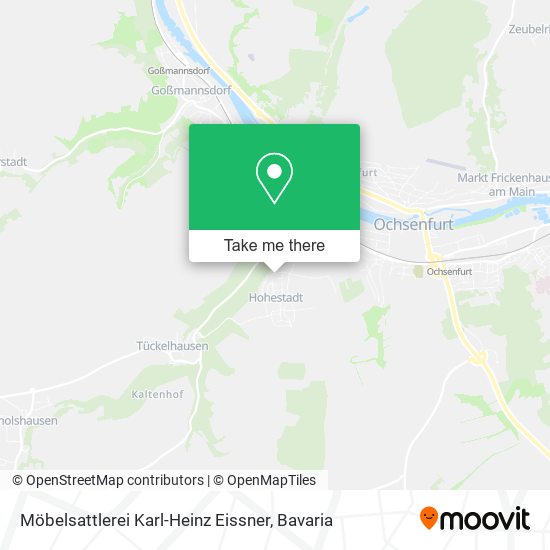 Möbelsattlerei Karl-Heinz Eissner map