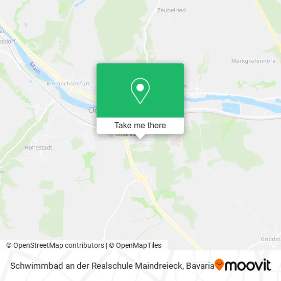 Карта Schwimmbad an der Realschule Maindreieck