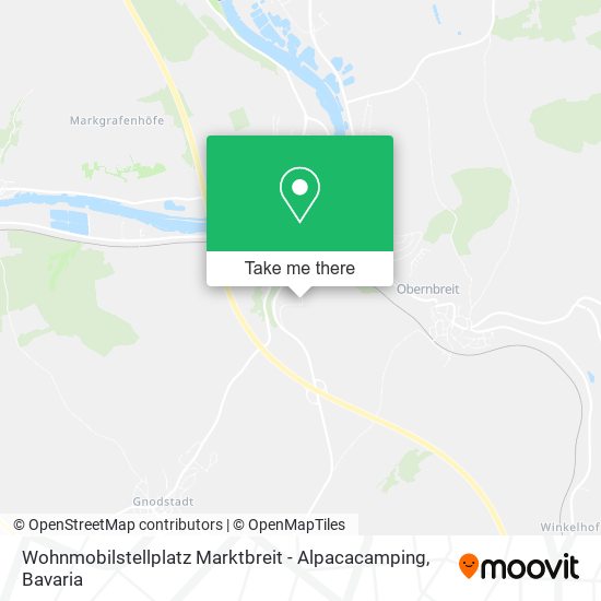 Wohnmobilstellplatz Marktbreit - Alpacacamping map