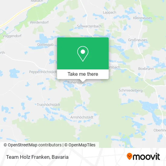 Team Holz Franken map