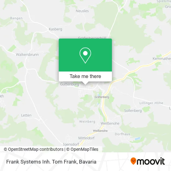 Карта Frank Systems Inh. Tom Frank