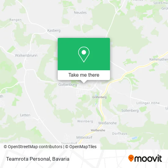 Карта Teamrota Personal