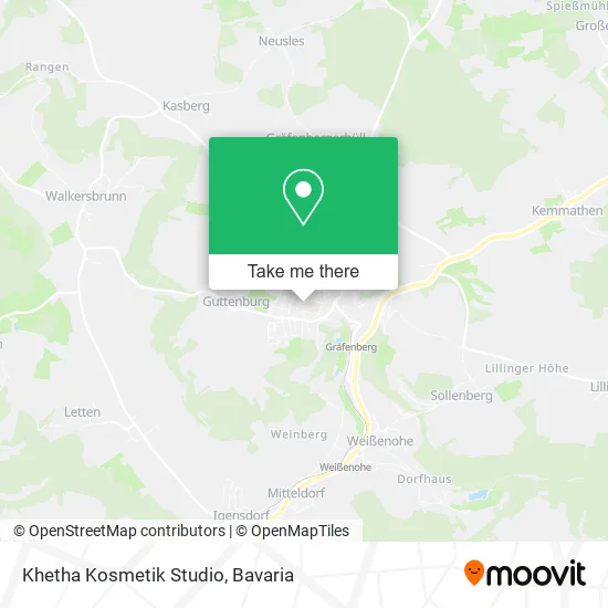 Карта Khetha Kosmetik Studio