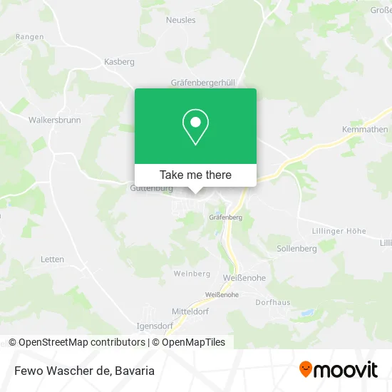 Карта Fewo Wascher de
