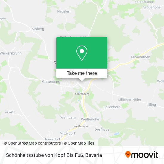 Schönheitsstube von Kopf Bis Fuß map
