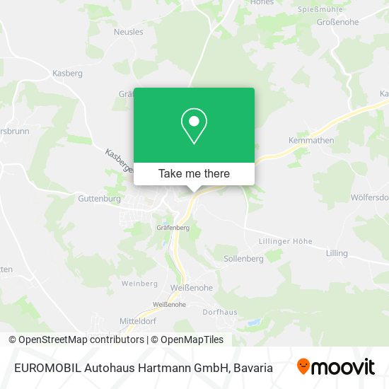 EUROMOBIL Autohaus Hartmann GmbH map
