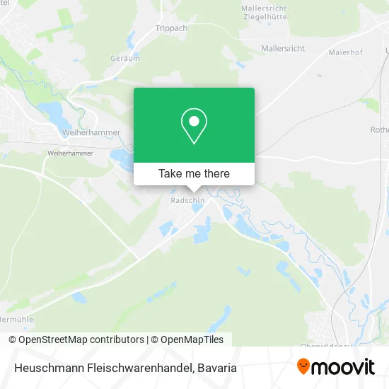 Карта Heuschmann Fleischwarenhandel
