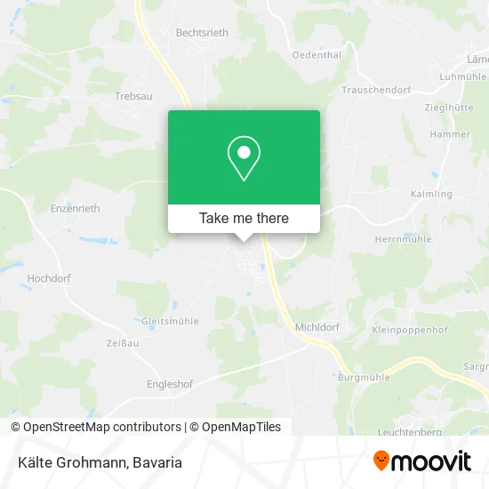 Карта Kälte Grohmann